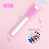 8Pcs Colorful Magnetic Whiteboard Dry Erase Marker Pens High-Capacity Erasable Whiteboard Marker Pens Office School Supplies