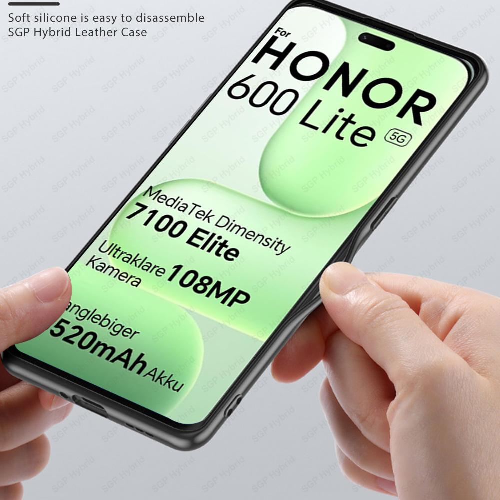 600 Lite Чехол из овечьей кожи Funda для Honor 600Lite Honor600 Pro HONOR 600Pro 5G Глобальный Камера Ударопрочный Чехол Coque Бампер