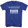 Weezer 4 Dudes Royal Alternative Rock Music Band Shirt