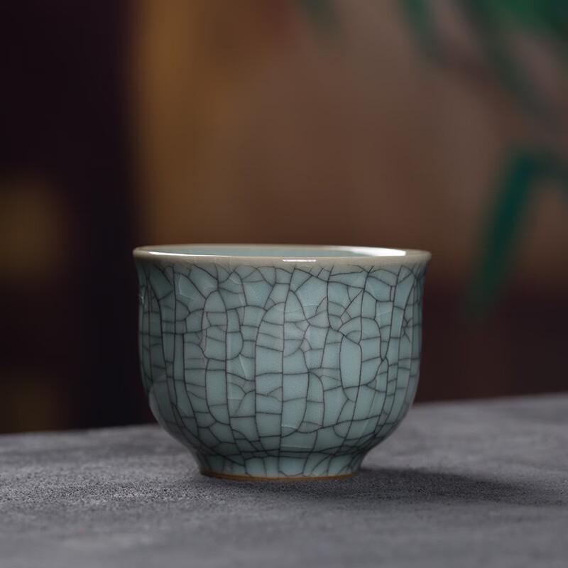 Celadon Ge Ware Ceramic Gongfu Teacup