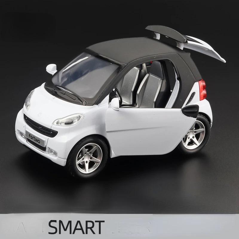 ABAC1 1:32 Smart Alloy Car Model Simulation Sound And Light Pull Back Toy Car Boy Collection Decoration Gift