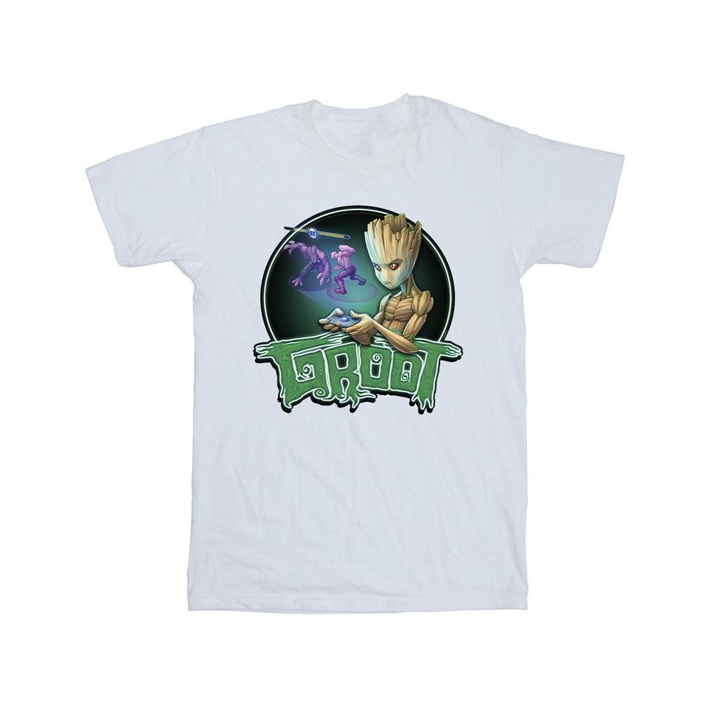 Marvel Mens Guardians Of The Galaxy Groot Gaming Ring T-Shirt