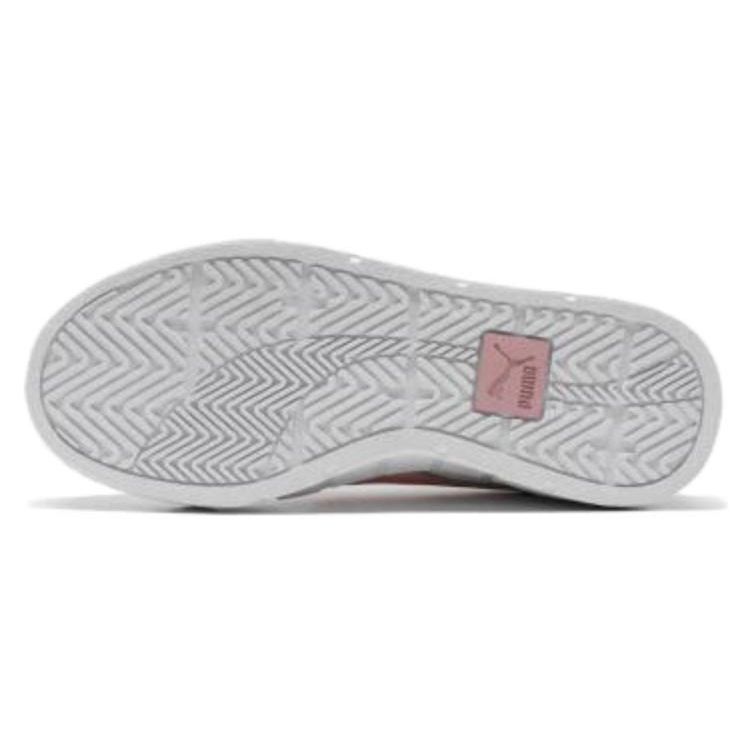 Puma Cali Court кожаные белые Future розовые женские кроссовки 393802-06