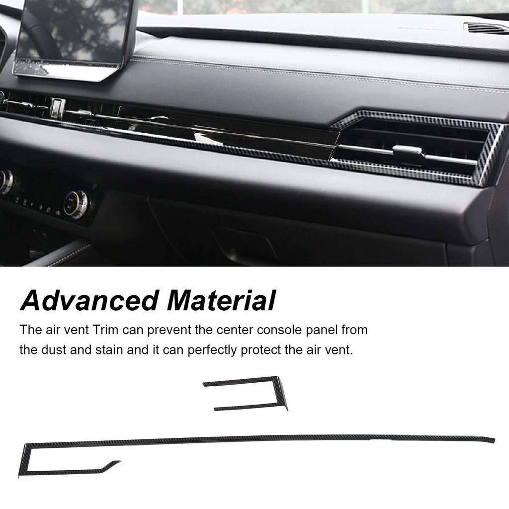 2 шт. передняя консоль, накладка на вентиляционное отверстие, замена накладки для автомобиля Mitsubishi Outlander 2023
