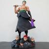 50 см Аниме One Piece Нож для ношения Ророноа Зоро 5 сменных голов Коллекционная статуэтка Модель Фигурка Украшение Рождественский подарок
