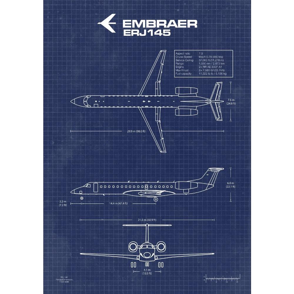 Самолет ВВС Аэробус А-340 Б-747 Патентные принты Плакат самолета Чертеж истребителя Холст Картина Настенное искусство Картинки Домашний декор