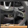 Car Steering Wheel Braid Cover Suede 100% Fit For Mercedes Benz S-Class W223  C-Class W206  E-Class W213