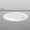 Spot encastrable LED - AIMOONSA - Lot de 6 - Extra plat - 9W (équiv. 72W) - Blanc froid 6500K