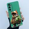 Чехол для Tecno Pova 3 LF7n Милый Мультяшный Кот Матовый Ударопрочный Мягкий Силиконовый Чехол для Телефона Для Tecno Pova 3 Pova3 Funda 6.9''