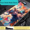 Mouse Pad Office Naruto Uzumaki Gamer PC Computer HD Print Desk mat Keyboard Anime Gaming Accessories Edge White Mousepad Carpet