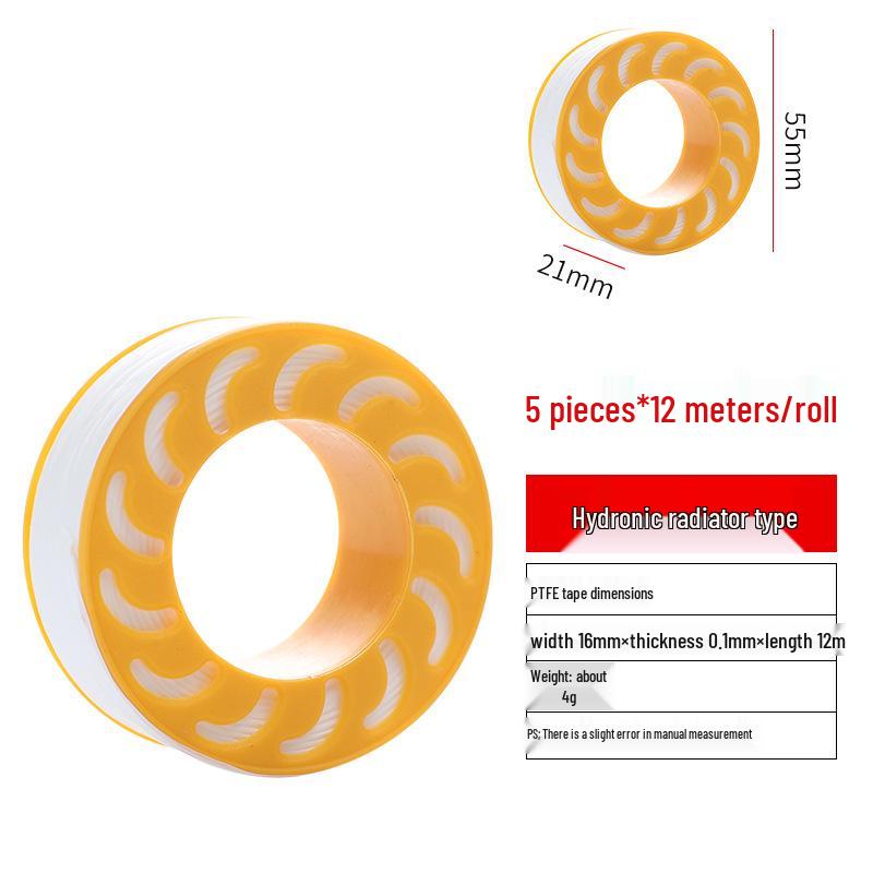 Водонепроницаемая герметичная сантехническая лента для герметизации и обмотки труб и кранов