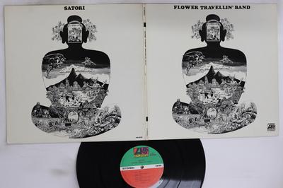 Виниловая пластинка FLOWER TRAVELLIN' BAND - Satori P8056A ATLANTIC 1972 Япония Японский Поп/Рок Б/у