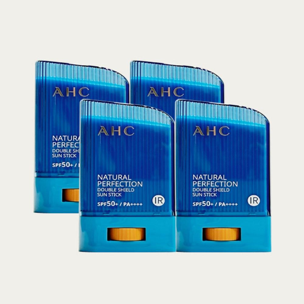 AHC Солнцезащитный карандаш Natural Perfection Double Shield SPF50+/PA++++, 14 г, 4 шт.