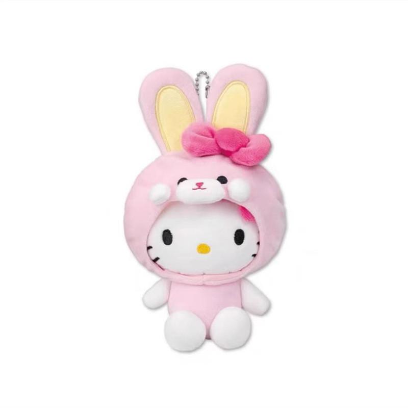 Charming Hello Kitty 50th Anniversary Plush Bear And Bunny Toy With Beautiful Designs