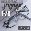 Classic Reading Glasses Metal Frame Men Anti Blue Light Business Presbyopic Glasses Optical Eyewear Vision Care +1.0~+4.0
