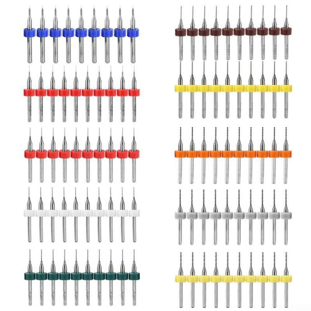 10*/набор микроспиральных сверл из карбида вольфрама PCB и концевые фрезы Circuit HQ