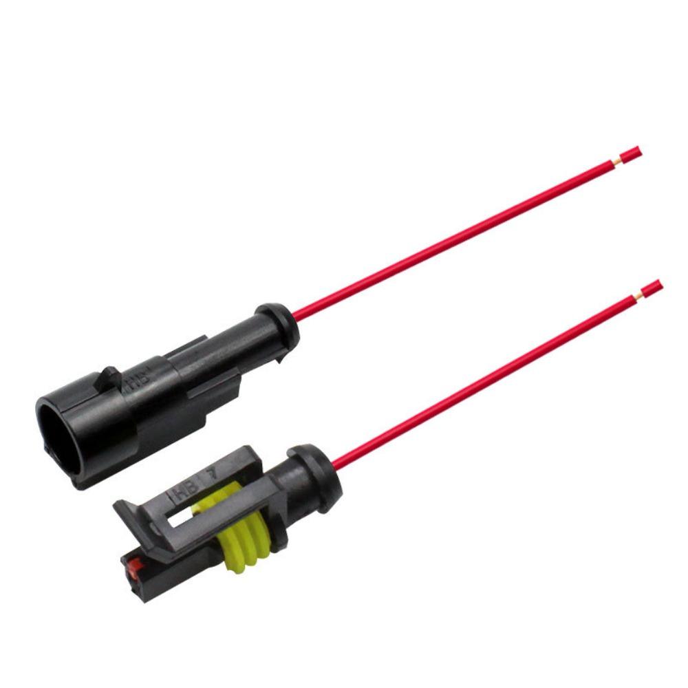 Way Male To Female Male Connector Cable Auto Wire Connector Провод-адаптер Электрический разъем Plug