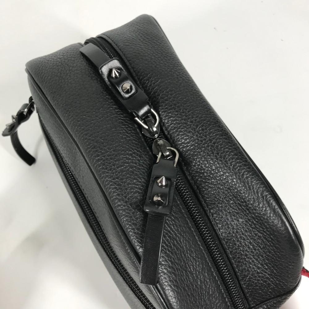 Christian Louboutin 1205142 BLASTER Bags with straps Clutch bag Pouch Black/Red