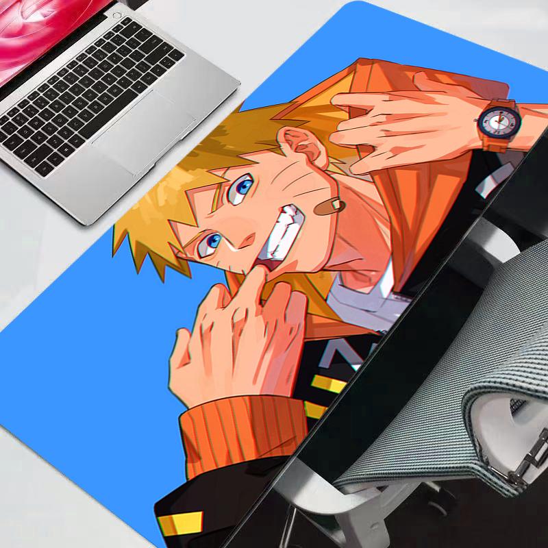 Mouse Pad Naruto rubber table Large Gamer xxl Desk mat Computer keyboard gaming accessories carpet mousepad durable anime