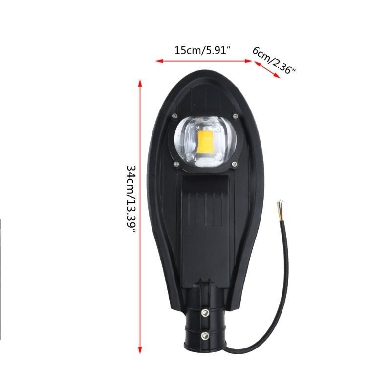 Светодиодный уличный фонарь 24TE AC 220V 30W IP65 Водонепроницаемый прожектор для улицы, сада, дорожки, двора