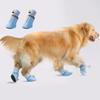 4 шт./компл. нескользящие чехлы для больших собак, мягкие, для обуви, нескользящие, для улицы/дома