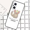 Мультяшный чехол для телефона с шиншиллой для OPPO Reno 12F 12 13 11 14 F 10 Pro 8T 7 8 Lite OPPO Find X8 X6 X5 Pro