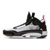 Air Jordan 34 PF Китайский Новый Год Кроссовки Унисекс Белый Черный Металлик-Серебристый BQ3381-016
