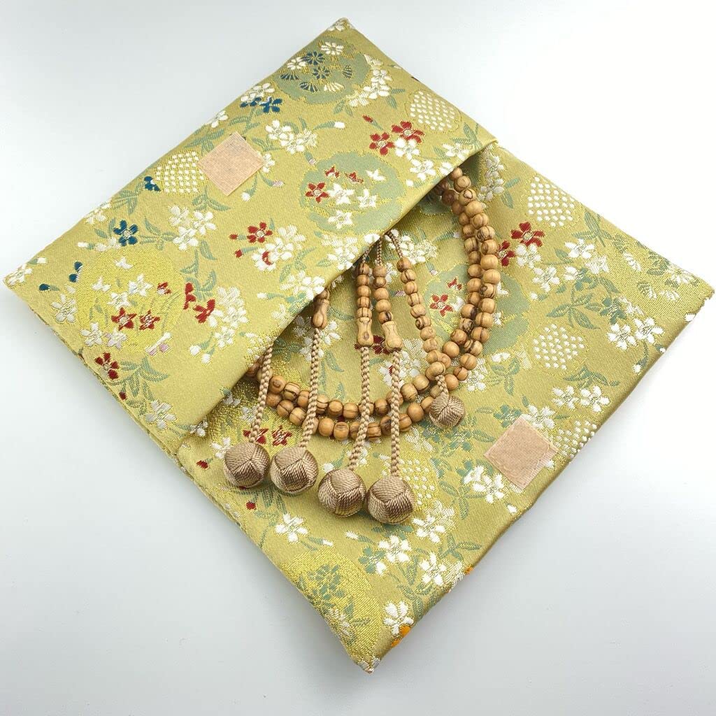 Мёрэнка молитва секты Ничирен деревянная молитва подходит для мужчин и размера тигровые плетеные четки молитвенный мешочек для четок из натурального дерева Одаваку санскрит