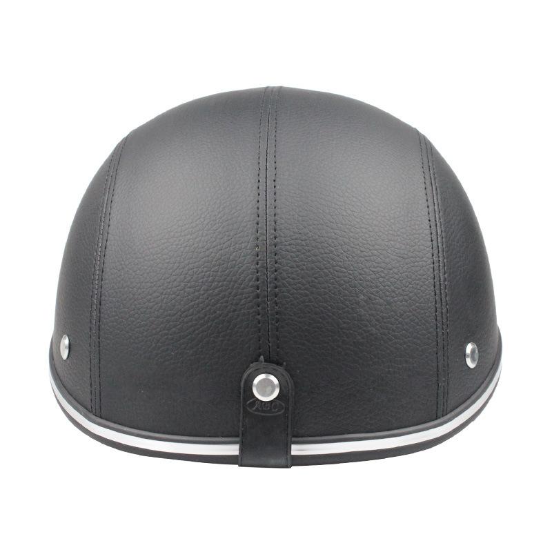 Новый 1 шт. мотоциклетный шлем-бейсболка, летний винтажный солнцезащитный козырек, мотоциклетный шлем, легкий стиль, полушлем, ковшовый шлем