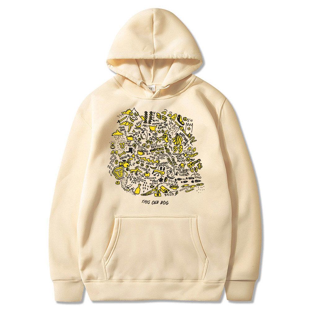 Singer Mac Demarco This Old Dog Album Graphic Print Hoodie Men Women Vintage Oversized Sweatshirt Male Fashion Pop Music Hoodies