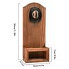 2023 Unique Wall Mounted Wooden Vintage Bottle Opener with Cowboy Hat New Year Gift Ideas for Men