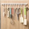 Plastic Track Row Hooks Non Punching Cabinet Hook Multifunctional Long Row Hook  Kitchen