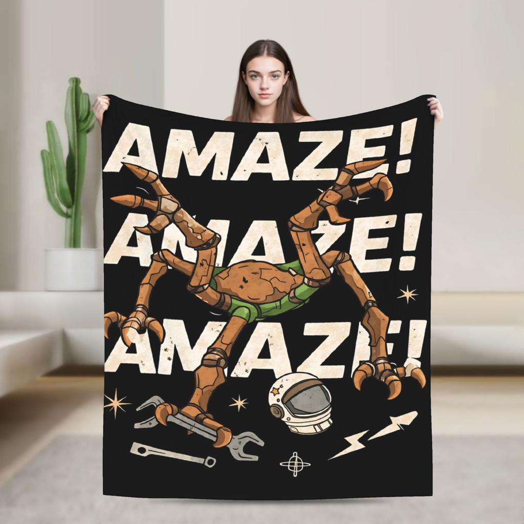 Ryland Grace Project Hail Mary Fan Concept Art Blankets Cozy Throw Blanket Spring Adults Girls Outdoor Picnic Bedspread