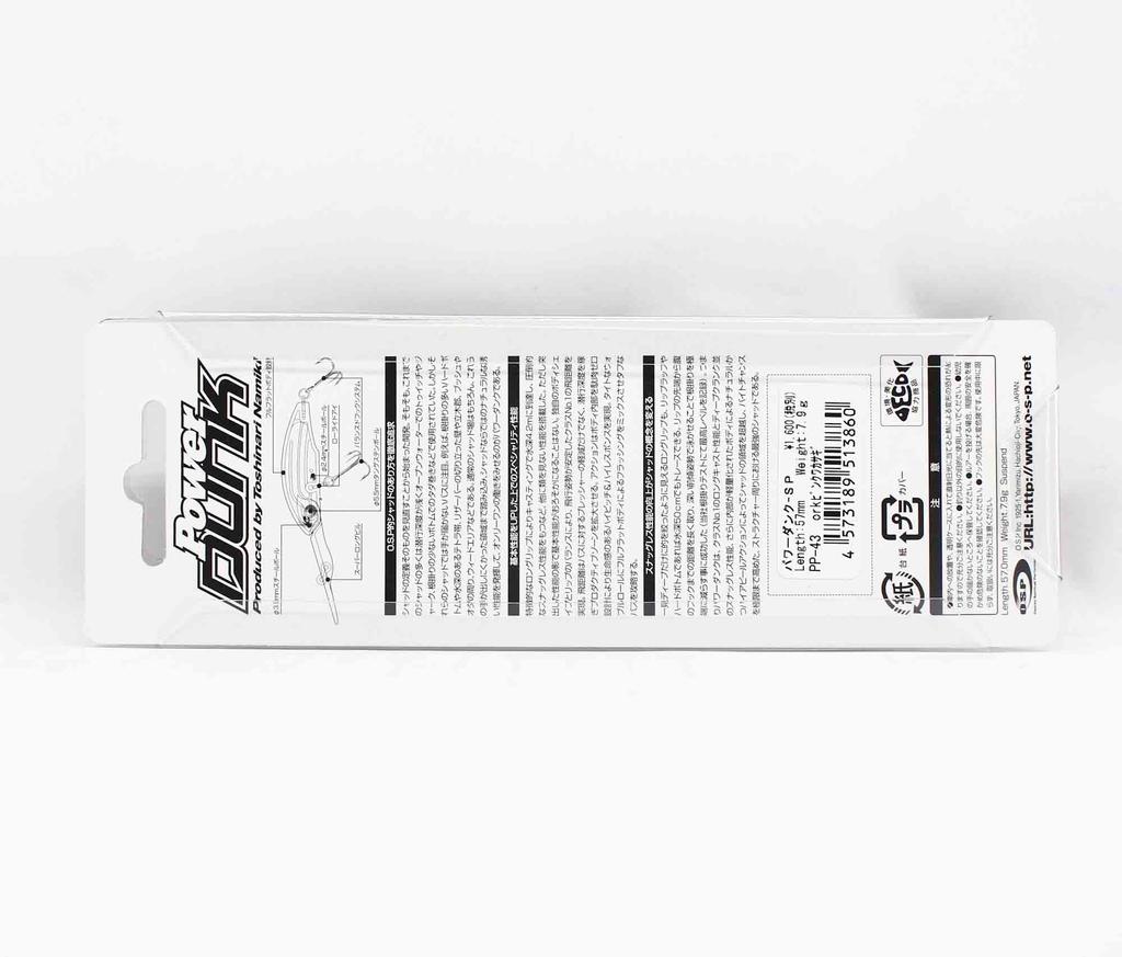 OSP Power Dunk 57 Плавающая глубоководная приманка для ловли на мелководье PP-43 (3860)