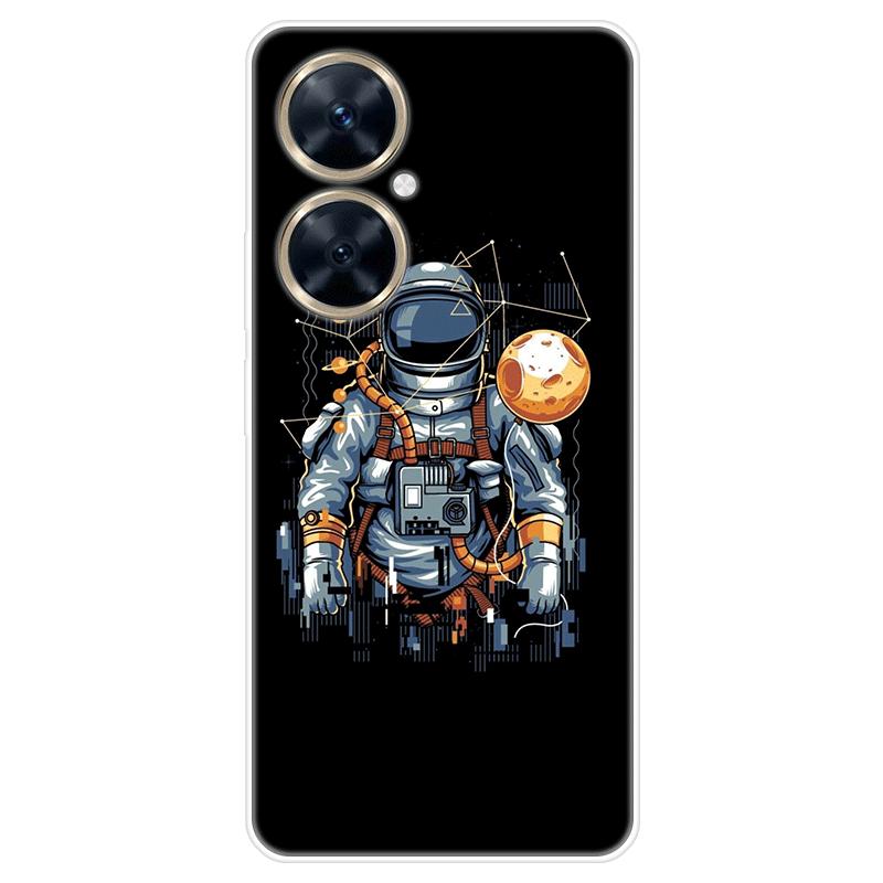 Для Huawei nova 11i nova11i чехол Мягкая силиконовая задняя крышка Чехол для телефона с рисунком из мультфильма Разнообразие