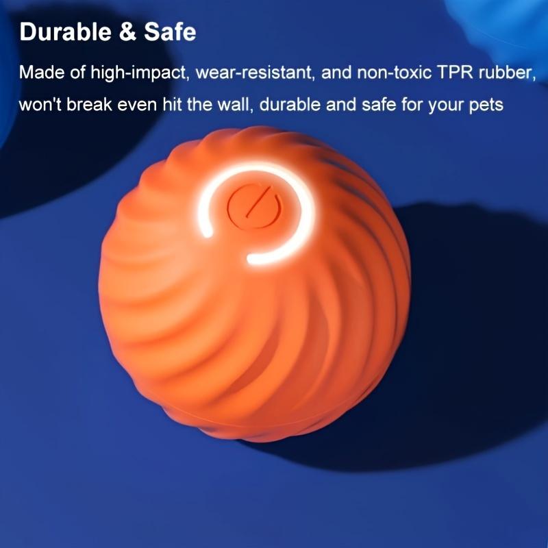 Умный прыгающий мяч для собак, электрическая игрушка для умных котят, интерактивная игрушка для дрессировки домашних животных для собак/кошек для игр в помещении