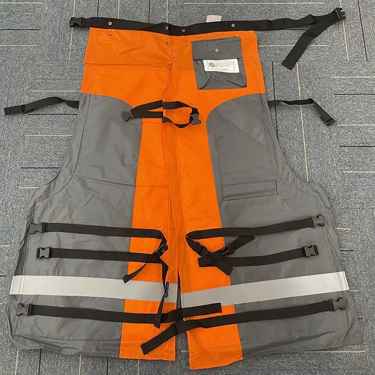 Chainsaw Pants Sturdyarmor Forester Apron Style Orange Protection Leg Cut Protection Fabric Chainsaw Chaps Pants