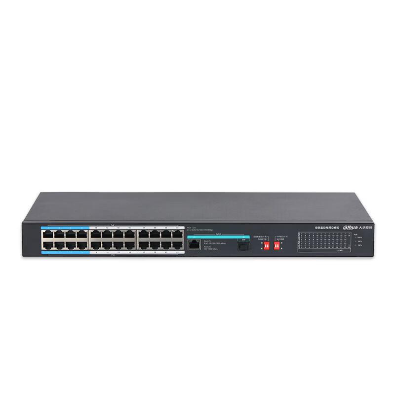 Сетевые коммутаторы Dahua Enterprise PoE с китайской вилкой (адаптер в комплекте)