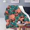 Fernando Alonso Funny Head Blankets Fleece Textile Decor Breathable Warm Throw Blankets for Bed Travel Rug Piece