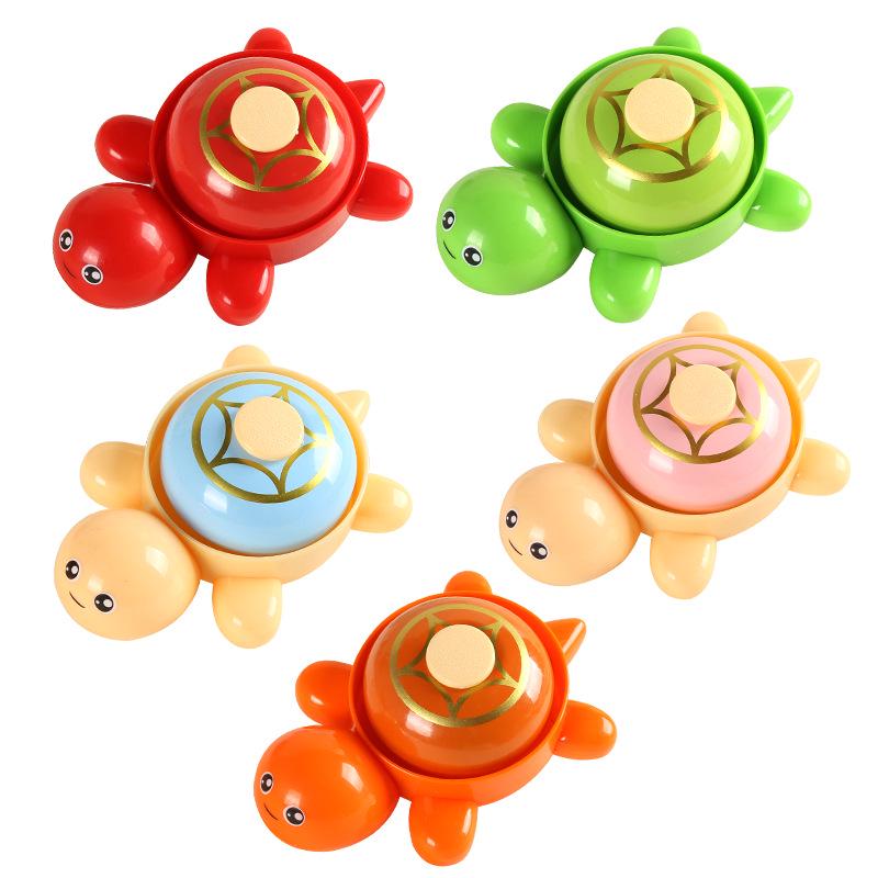 Cute Turtle Macaron Candy Box Buzzer - Cartoon Decompression Hand-Patting Bell Toy Gift
