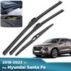 For Hyundai Santa Fe TM 2018-2023 2019 2020 2021 Wiper Front&Rear Wiper Blades Windshield Windscreen Window Brushes 26"+16"+12