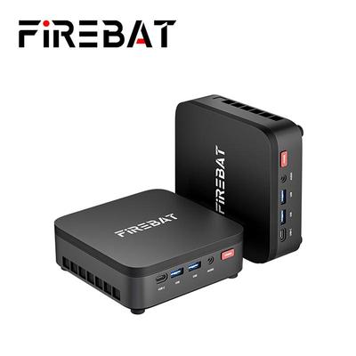 FIREBAT Мини-ПК R3 AMD Ryzen 3 4300U 8 ГБ/16 ГБ ОЗУ LPDDR4 256 ГБ/512 ГБ SSD M.2 SATA Windows 11 Pro Настольный компьютер WiFi6 BT5.2