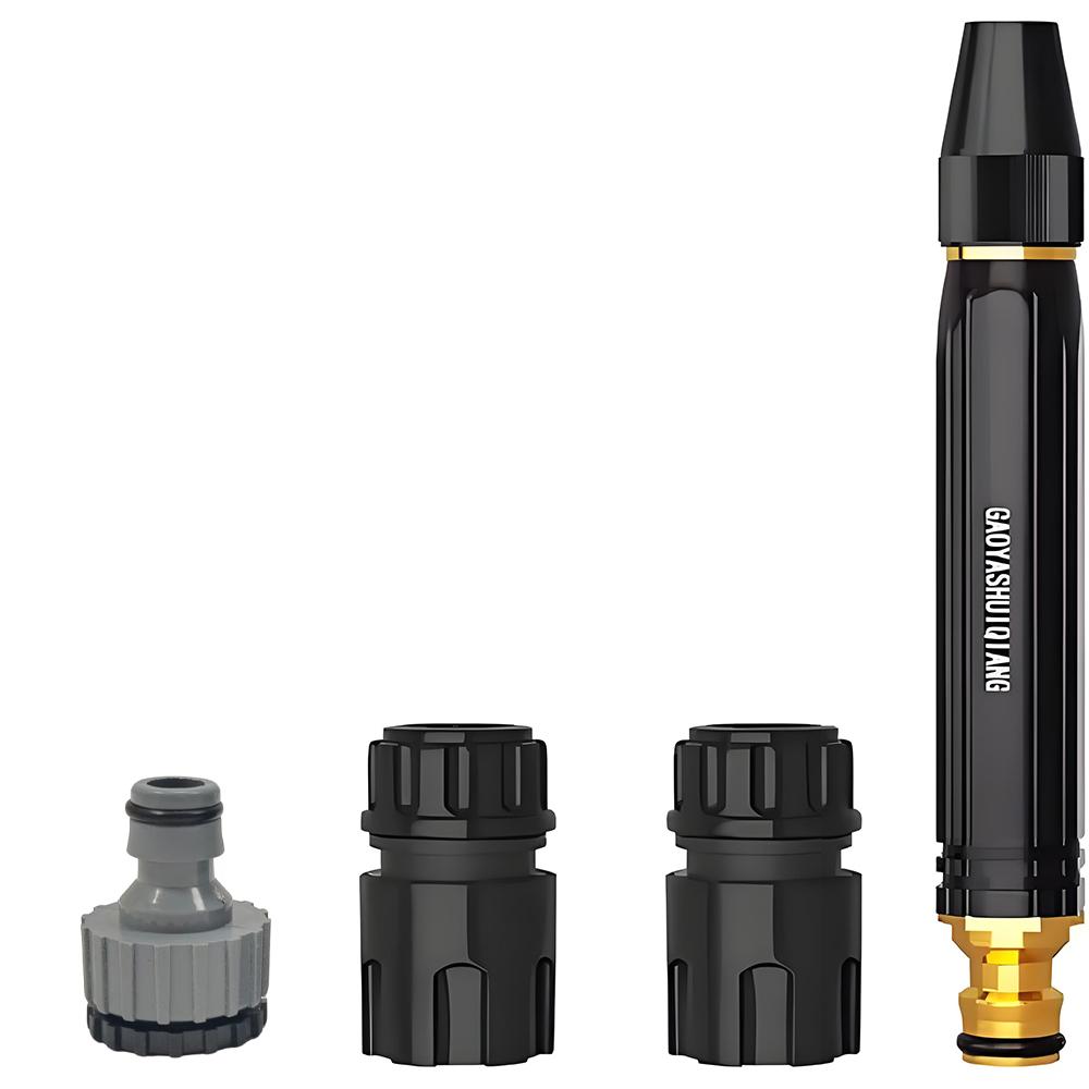 All-in-One Water Hose Nozzle Kit, Multi Function Water Spray Mist Waterjet Nozzle Diffuser, High Pressure Washer Nozzle Set
