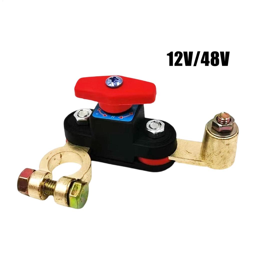 Автомобильный отключатель аккумулятора 12-48 В Блокиратор питания Автомобильный разъединитель аккумулятора Для морской лодки Домашний электрик Инженерный осмотр