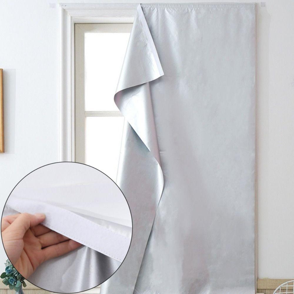 UV Block Thermal Insulated Nursery Bedroom Window Shade Blackout Blind Curtain Travel Window Cover