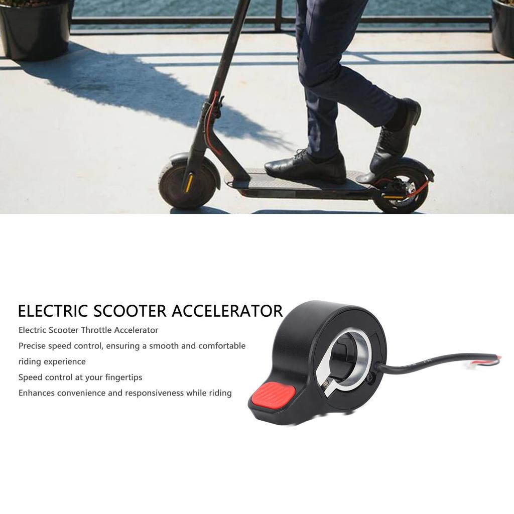 1 Pair Handlebar Grip Rubber Handle Grip Cover Shockproof Replacement Electric Scooter Accessories for NIU KQi2 KQi3