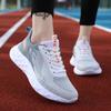 New Breathable Thin Mesh Sports Running Flying Weaving Trend Soft Sole Couple Casual Board Shoes