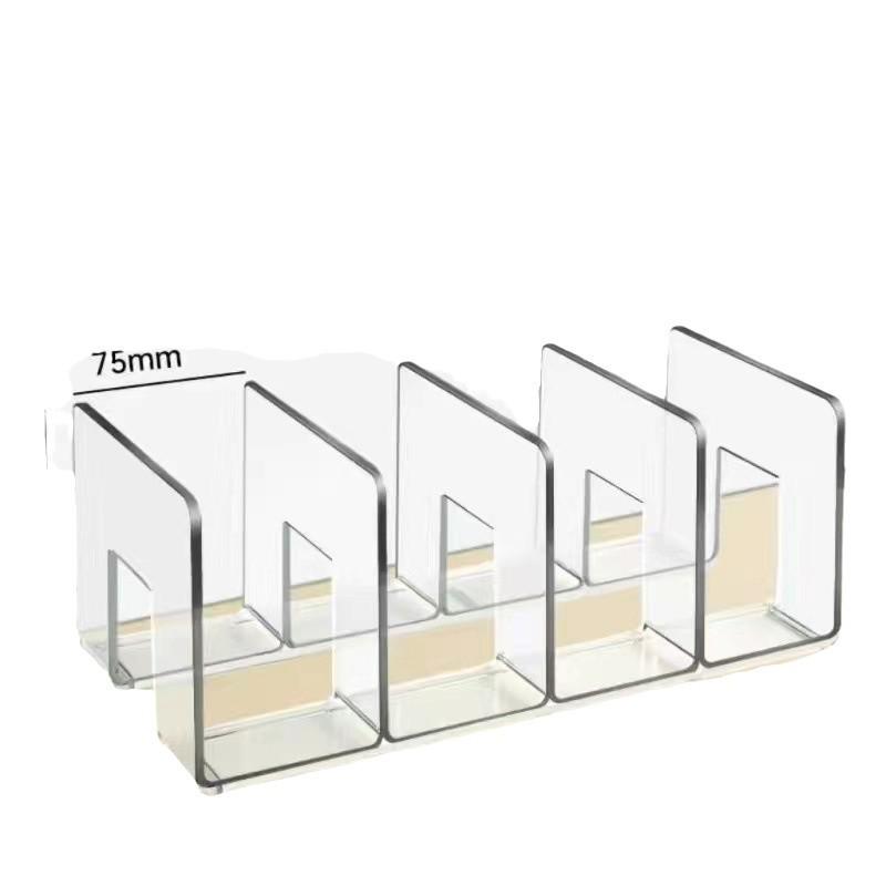 Transparent Acrylic Multi-Layer Shoe and Bag Display Rack for Men’s and Women’s Footwear.