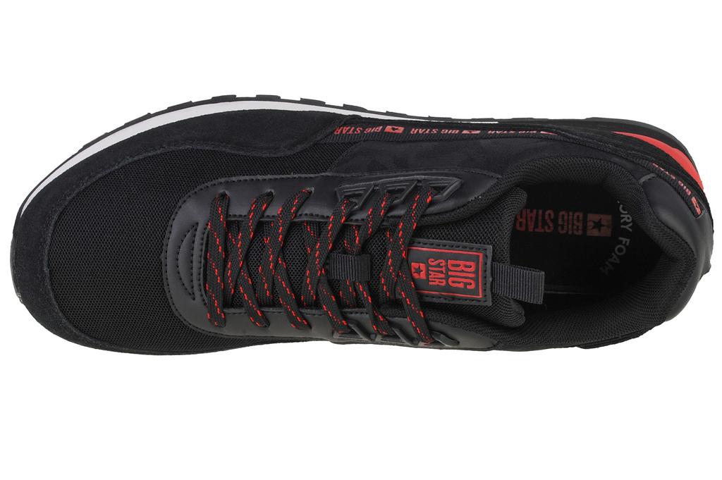 BIG STAR Туфли, Мужские черные кроссовки