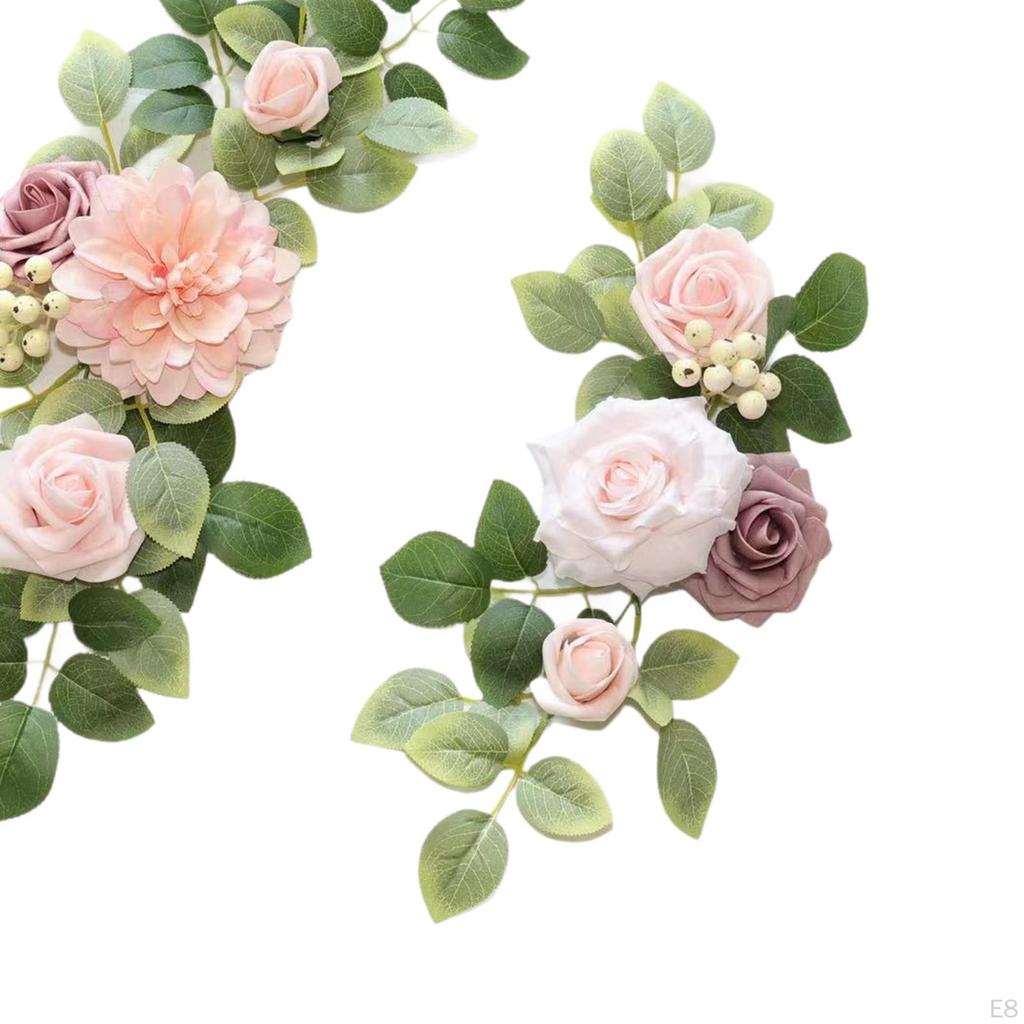 2 шт. Свадебная арка цветы искусственный цветок гирлянда современный фон венок угол